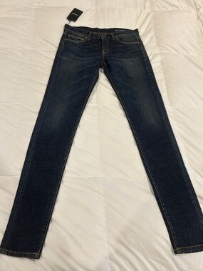 Saint Laurent Dark Indigo Skinny Jeans